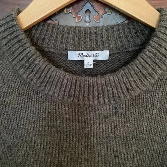 Madewell Donegal Button Sleeve Sweater Dress - Picture 6 of 8